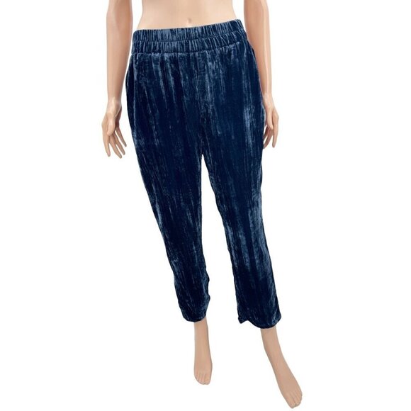 Anthropologie Tina Jo Velvet Ankle Pants NWT - Picture 2 of 10
